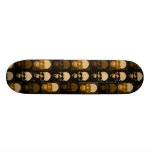 Planche à roulettes de crânes - planches à roulett
