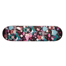 Planche à roulettes de Cuties Kawaii de kimono par
