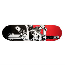Planche à roulettes de dragon