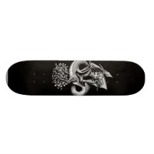 Planche à roulettes de dragon
