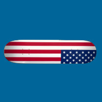 planche à roulettes de drapeau des Etats-Unis planches à roulettes