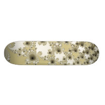 Planche à roulettes de garnement d'or