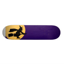 Planche à roulettes de Halloween