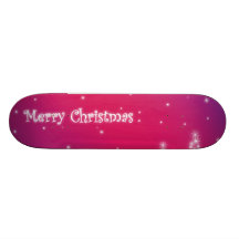 Planche à roulettes de Joyeux Noël