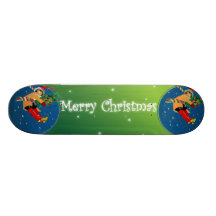Planche à roulettes de Joyeux Noël