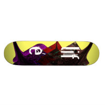 Planche à roulettes de la vie