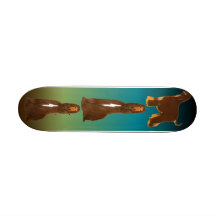 Planche à roulettes de lévrier afghan