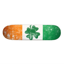 Planche à roulettes de l'Irlande