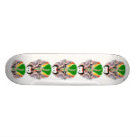 Planche à roulettes de masque d'opéra de Pékin de 