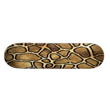 Planche à roulettes de MOTIF de GIRAFE