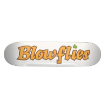 Planche à roulettes de mouches à viande