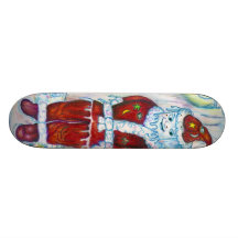 PLANCHE À ROULETTES DE PÈRE NOËL