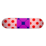 Planche à roulettes de point de motif