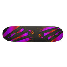Planche à roulettes "de Rayz pourpre"