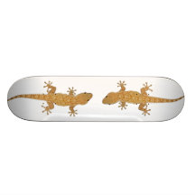 Planche à roulettes de reptile de lézard