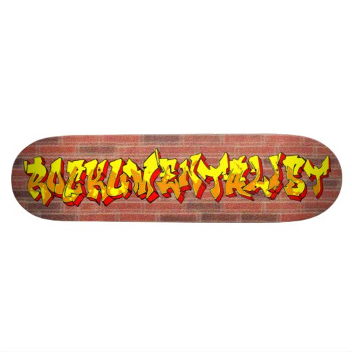 Planche à roulettes de Rockumentalist