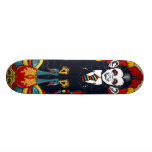 Planche à roulettes de singe de Bouddha