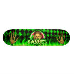 Planche à roulettes de Skatersollie du feu de vert