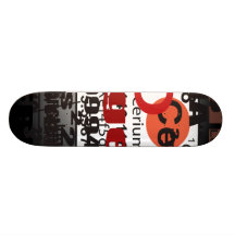 Planche à roulettes de Tableau périodique
