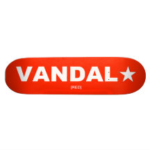 Planche à roulettes de VANDAL★ générique (blanc su