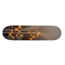 Planche à roulettes d'éclat d'étoile