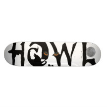 Planche à roulettes d'hurleur