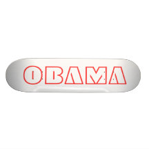 Planche à roulettes d'Obama