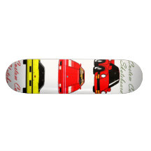 Planche à roulettes faite sur commande de voiture