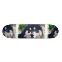 Planche à roulettes finlandaise douce de Lapphund