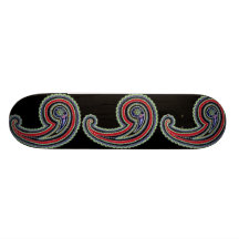 Planche à roulettes Girly de fille de Paisley de p