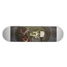 Planche à roulettes hantée de HP Lovecraft de zomb