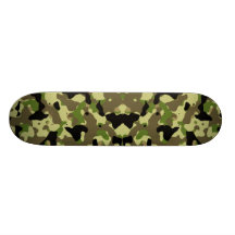 Planche à roulettes kaki de Camoflage de commando