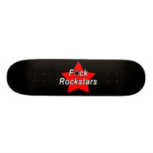 Planche à roulettes noire de Rockstar