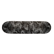 Planche à roulettes noire faite sur commande de Ca