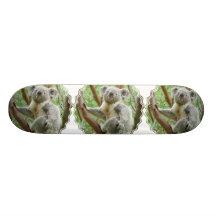 Planche à roulettes pelucheuse de koala