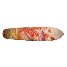 planche à roulettes - poisson Colisa Fasciata d'aq