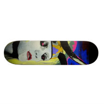 Planche à roulettes "rituelle"