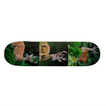 Planche à roulettes sauvage de mâle
