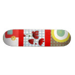 Planche à roulettes sauvage de pavot d'été
