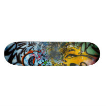 Planche à roulettes urbaine d'art # 1