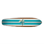 Planche à roulettes vintage de surf de baie de Wai