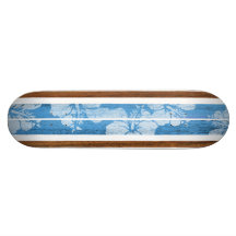 Planche à roulettes vintage de surf de Haleiwa
