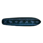 Planche à roulettes vintage de surf de Tapa Samoan