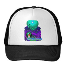 Planète étrangère casquette de camionneur