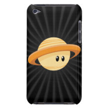 Planète mignonne de Saturn Étui iPod Touch