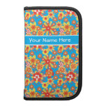 Planificateur à personnaliser, fleurs oranges écer organiseur