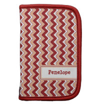 Planificateur classique de Chevron d'ondulation -  pochettes folios