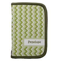 Planificateur classique de Chevron d'ondulation -  pochettes folios