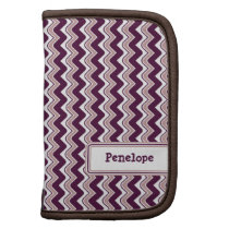 Planificateur classique de Chevron d'ondulation -  pochettes folios