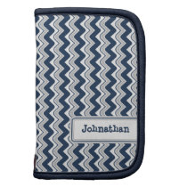 Planificateur classique de Chevron d'ondulation -  pochettes folios